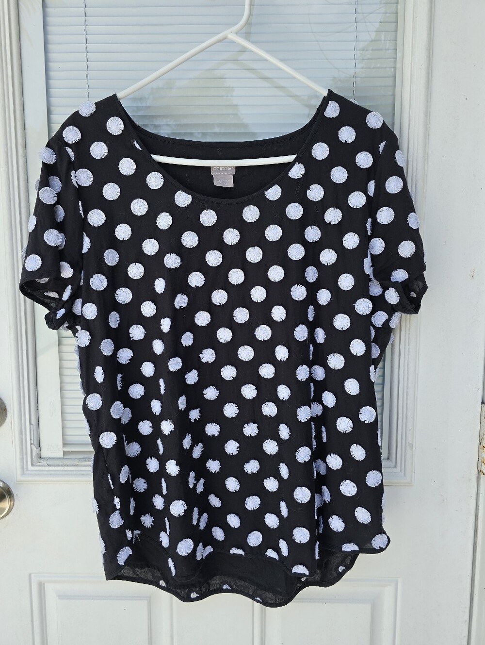 Chicos Floral Blouse